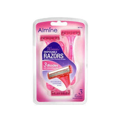 Women's Disposable Razors ( Case of 18 )