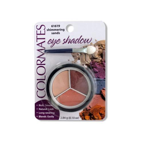 Colormates Shimmering Sands Eye Shadow Compact ( Case of 64 )