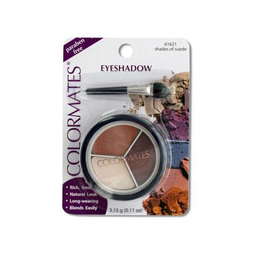 Colormates Shades of Suede Eye Shadow Compact ( Case of 32 )