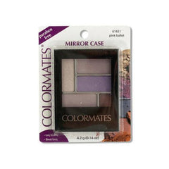 Colormates Pink Ballet Mirror Case Eye Shadow ( Case of 24 )