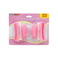 Pink Nail Brush Set ( Case of 20 )