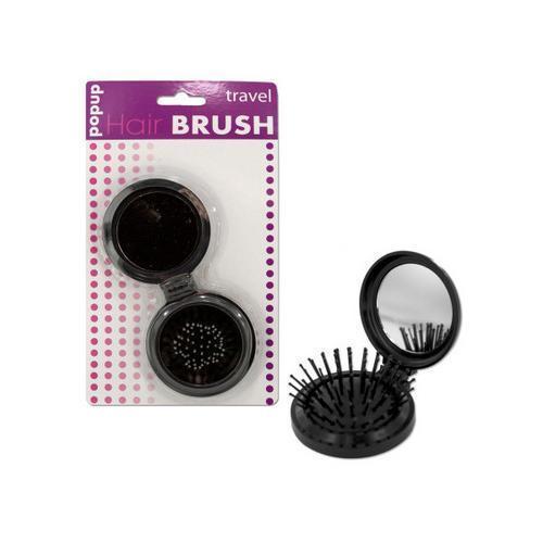 Pop-up Travel Hair Brush ( Case of 24 )