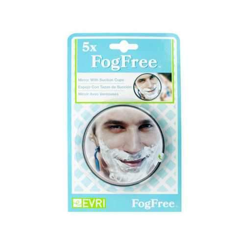 5x FogFree Mirror with Suction Cups ( Case of 20 )