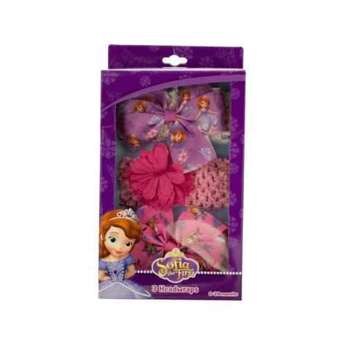 Sofia the First Headwraps with Bows Set ( Case of 24 )