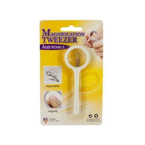 Adjustable Magnification Tweezer ( Case of 24 )