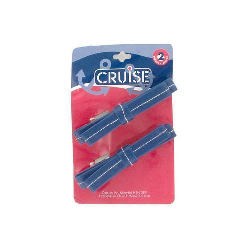 Blue Bow Clips ( Case of 24 )