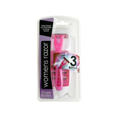 Triple Blade Womens Razor with Refills ( Case of 12 )