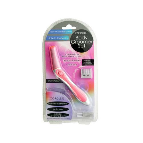 Battery-Operated Personal Body Groomer Set ( Case of 12 )