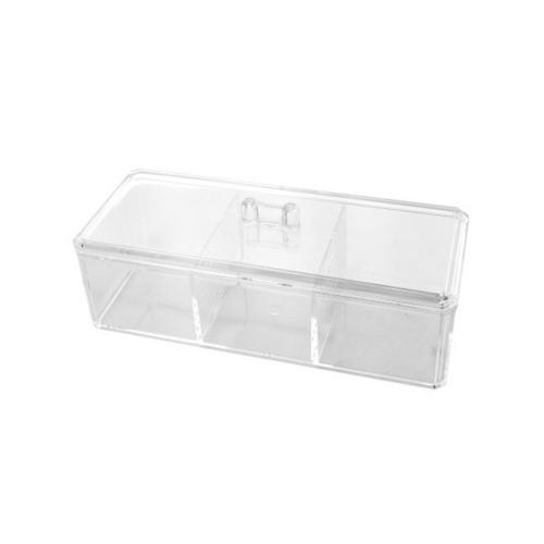 Lidded Multi Purpose Cosmetic Organizer ( Case of 2 )