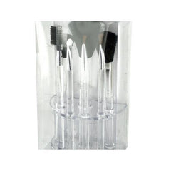 Clear Cosmetic Brush Set in Organizer ( Case of 12 )