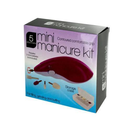 Mini Battery Operated Manicure Kit ( Case of 12 )