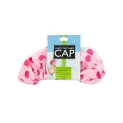 Microfiber Lined Shower Cap ( Case of 8 )