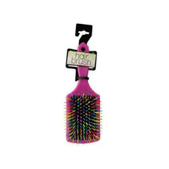 Rainbow Square Paddle Hair Brush ( Case of 12 )