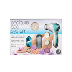 Pedicure Spa System Set with Spin Brush ( Case of 2 )