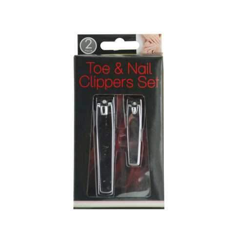 Toe & Nail Clippers Set ( Case of 12 )