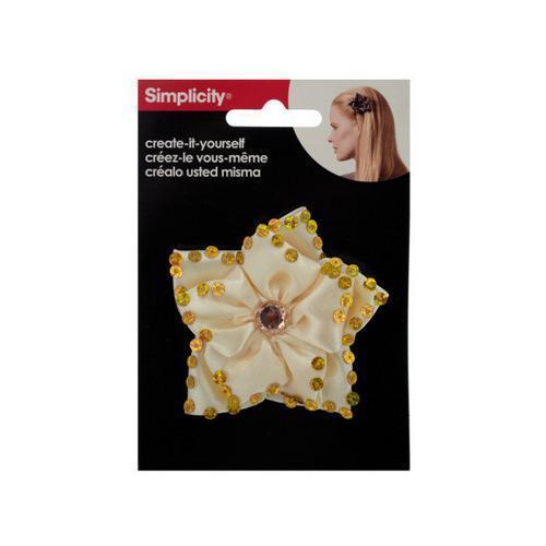 satin sequin flower ( Case of 18 )