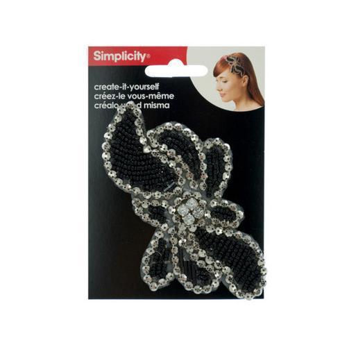 simplicity beaded leaf headband accent ( Case of 96 )